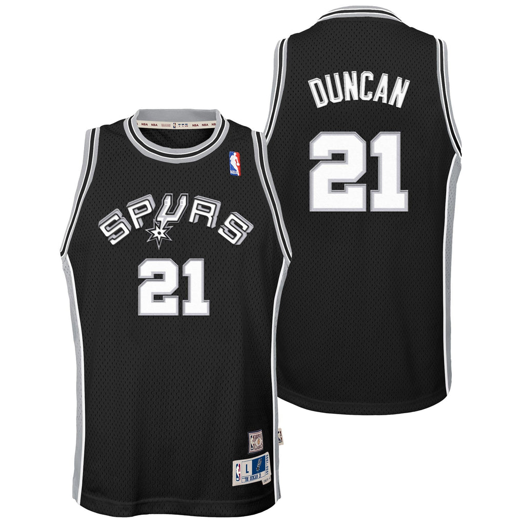 San Antonio Spurs Tim Duncan 1998-99 Hardwood Classics Road product image 1