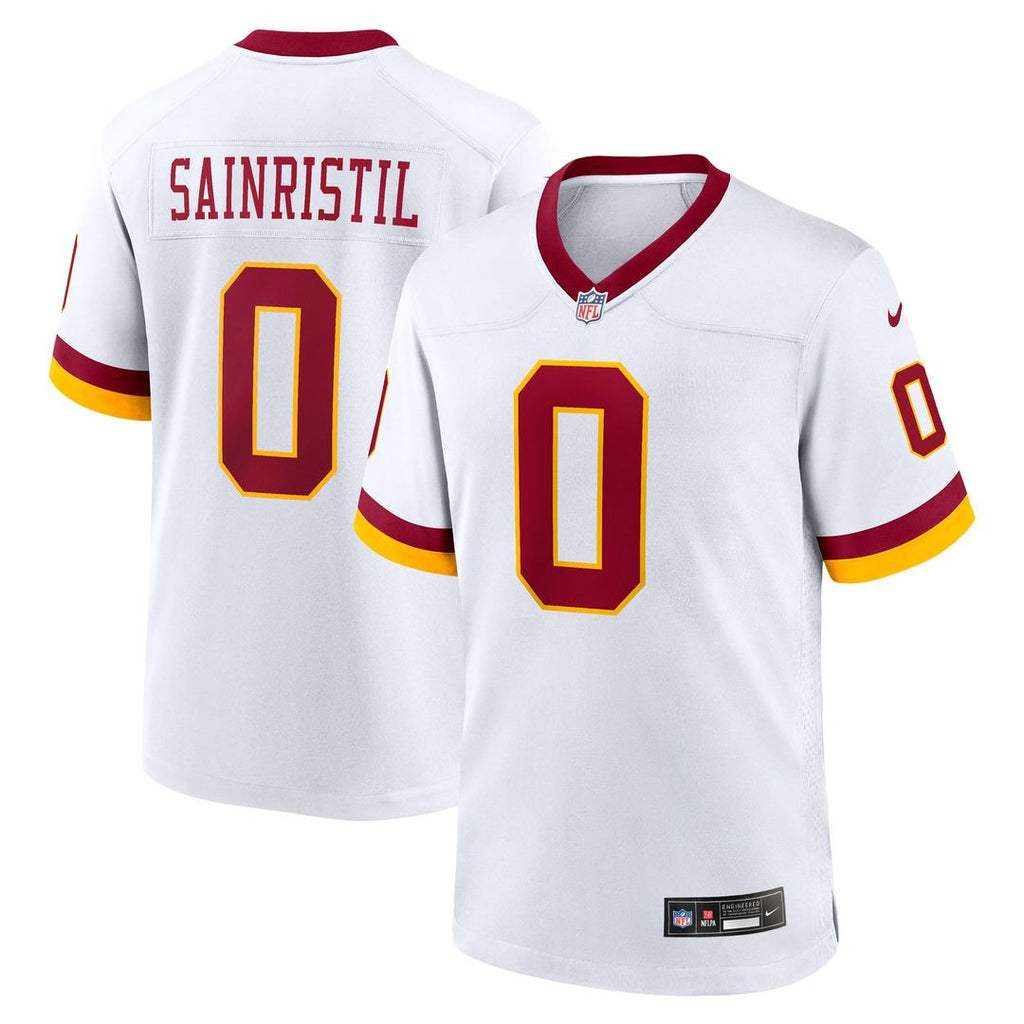 Washington Commanders Mike Sainristil Nike Burgundy Game Jersey product image 15, provided for visual reference and product