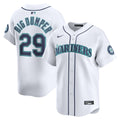 Seattle Mariners Cal Raleigh Nike White Home Limited Player Jersey product image 1, provided for visual reference and
