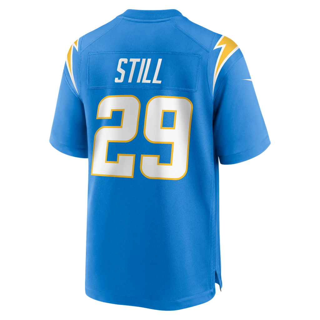 Los Angeles Chargers Tarheeb Still Nike Powder Blue Team Game Jersey product image 3, provided for visual reference and