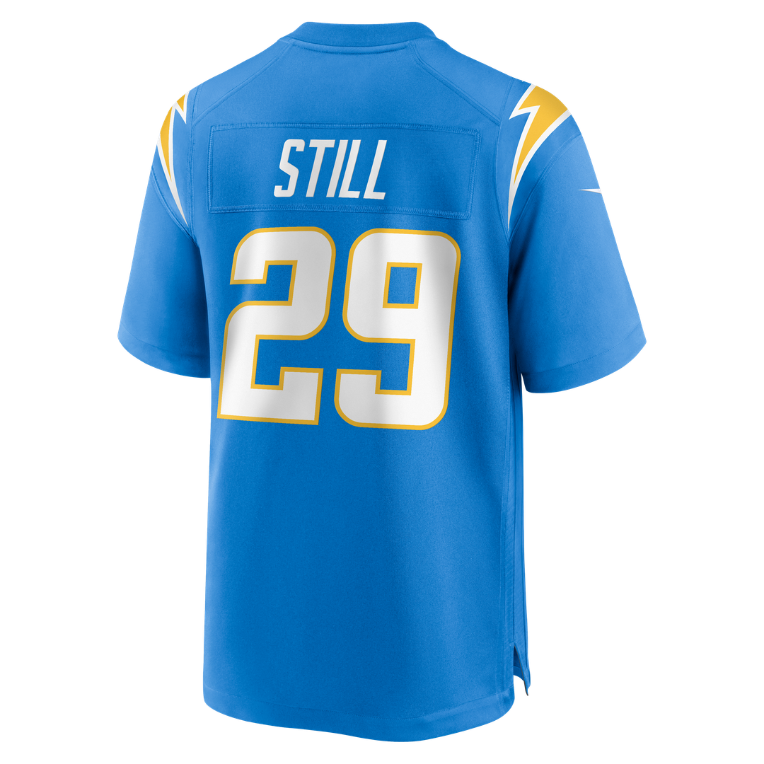 Los Angeles Chargers Tarheeb Still Nike Powder Blue Team Game Jersey product image 3, provided for visual reference and