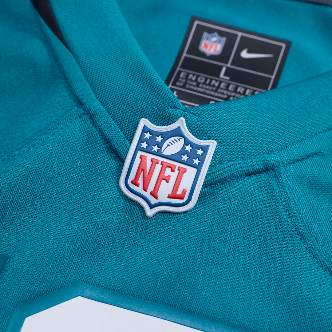 Jacksonville Jaguars Walker Little Nike Teal Game Jersey product image 4, provided for visual reference and product detail