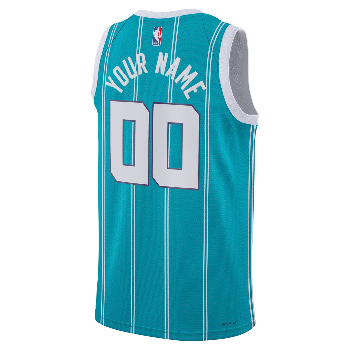 Charlotte Hornets Jordan Icon Edition Swingman Jersey - Custom - Unisex product image 3, provided for visual reference and
