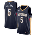 New Orleans Pelicans Nike Icon Edition Swingman Jersey - Navy - Dejounte Murray - Unisex product image 1, provided for