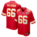 Kansas City Chiefs Mike Caliendo Nike Red Game Player Jersey product image 1, provided for visual reference and product