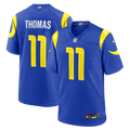 Los Angeles Rams Keir Thomas Nike Royal Team Game Jersey product image 1, provided for visual reference and product detail
