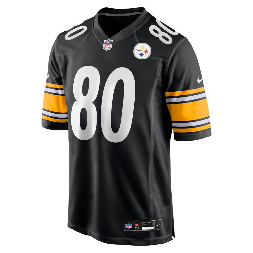 Pittsburgh Steelers Darnell Washington Nike Black Game Jersey product image 2, provided for visual reference and product