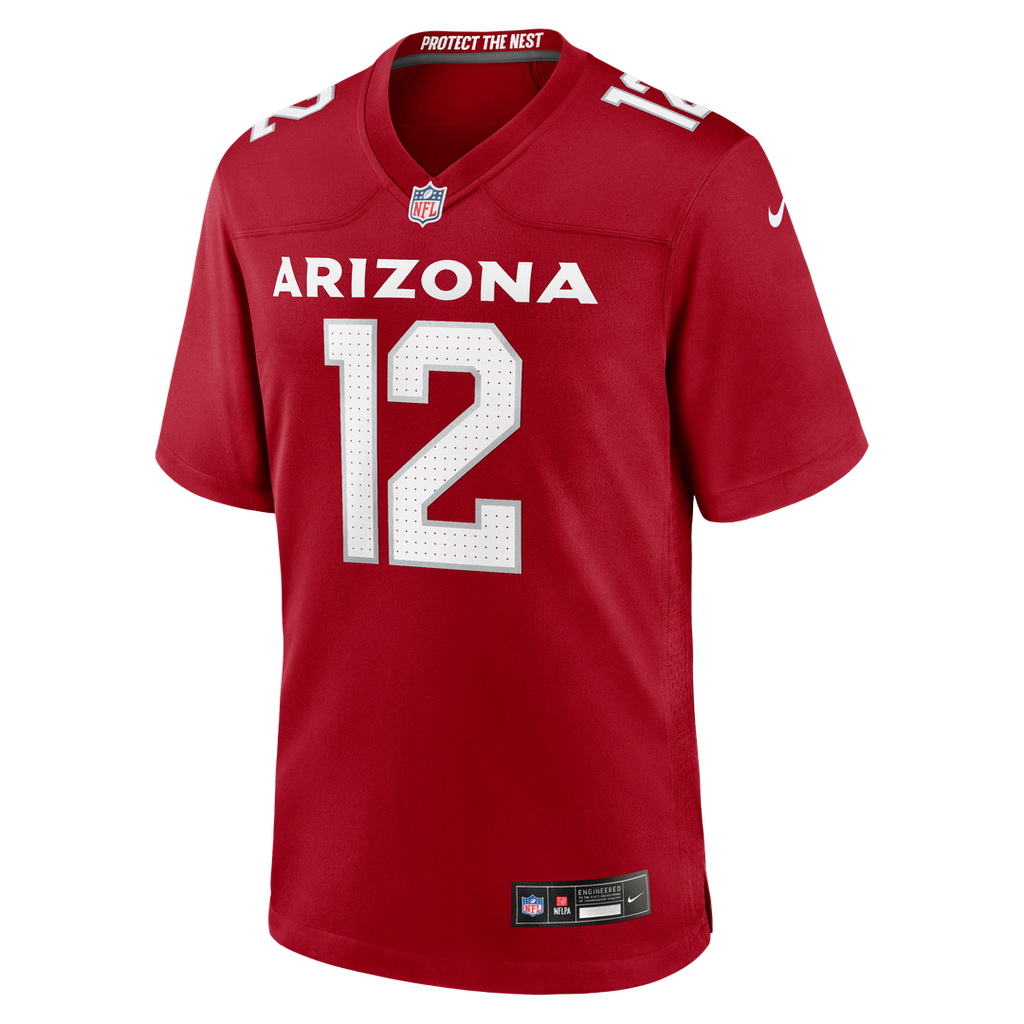 Arizona Cardinals Blake Gillikin Nike Cardinal Team Game Jersey product image 2, provided for visual reference and product