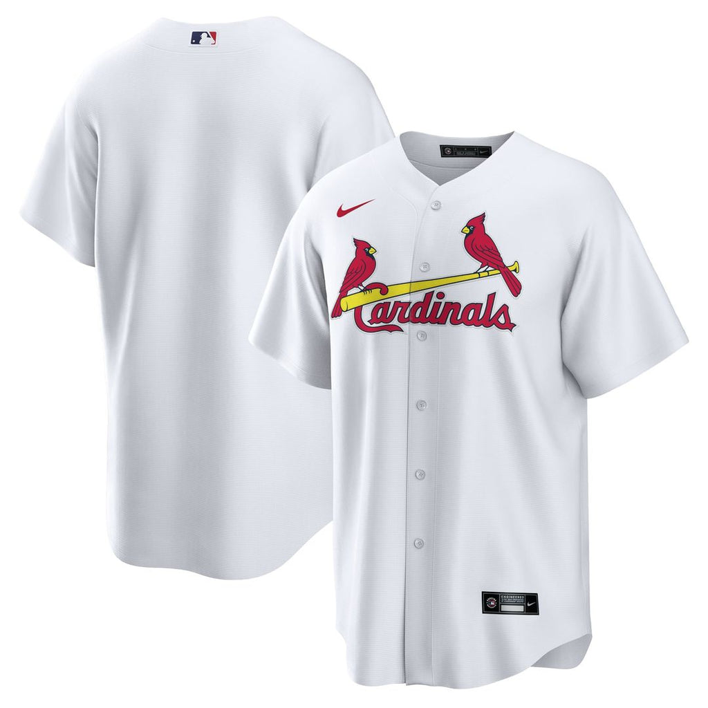 St. Louis Cardinals Nike White Home Replica Team Jersey product image 1, provided for visual reference and product detail