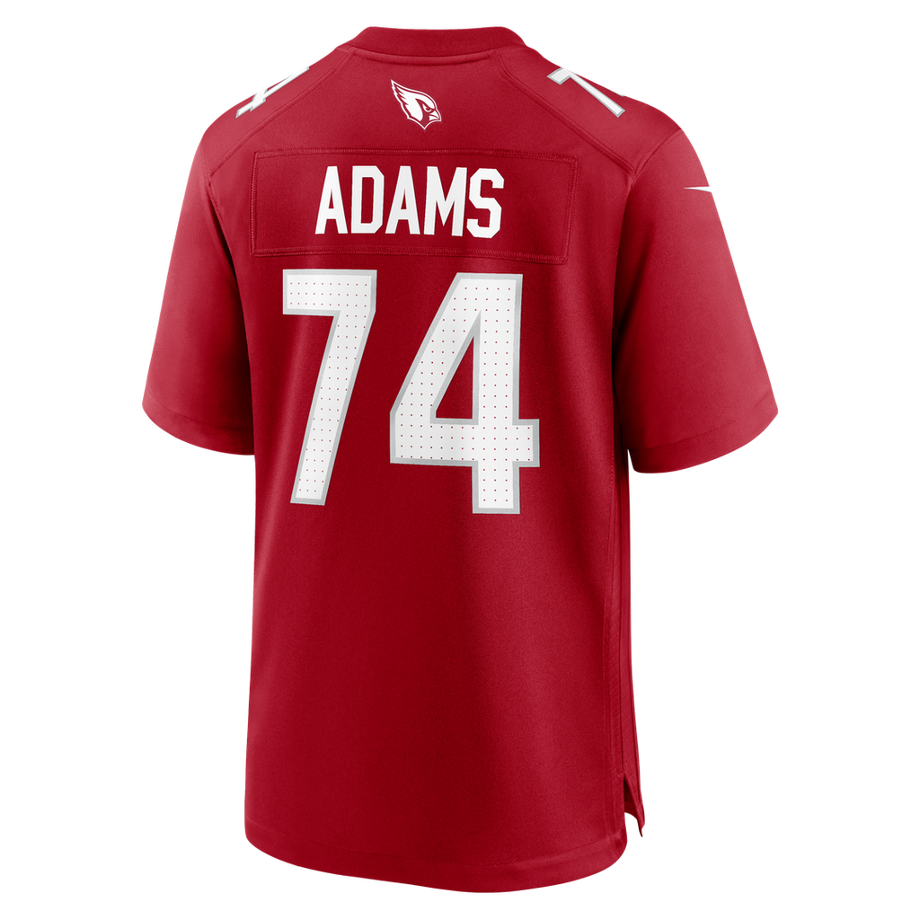 Arizona Cardinals Isaiah Adams Nike Cardinal Team Game Jersey product image 3, provided for visual reference and product