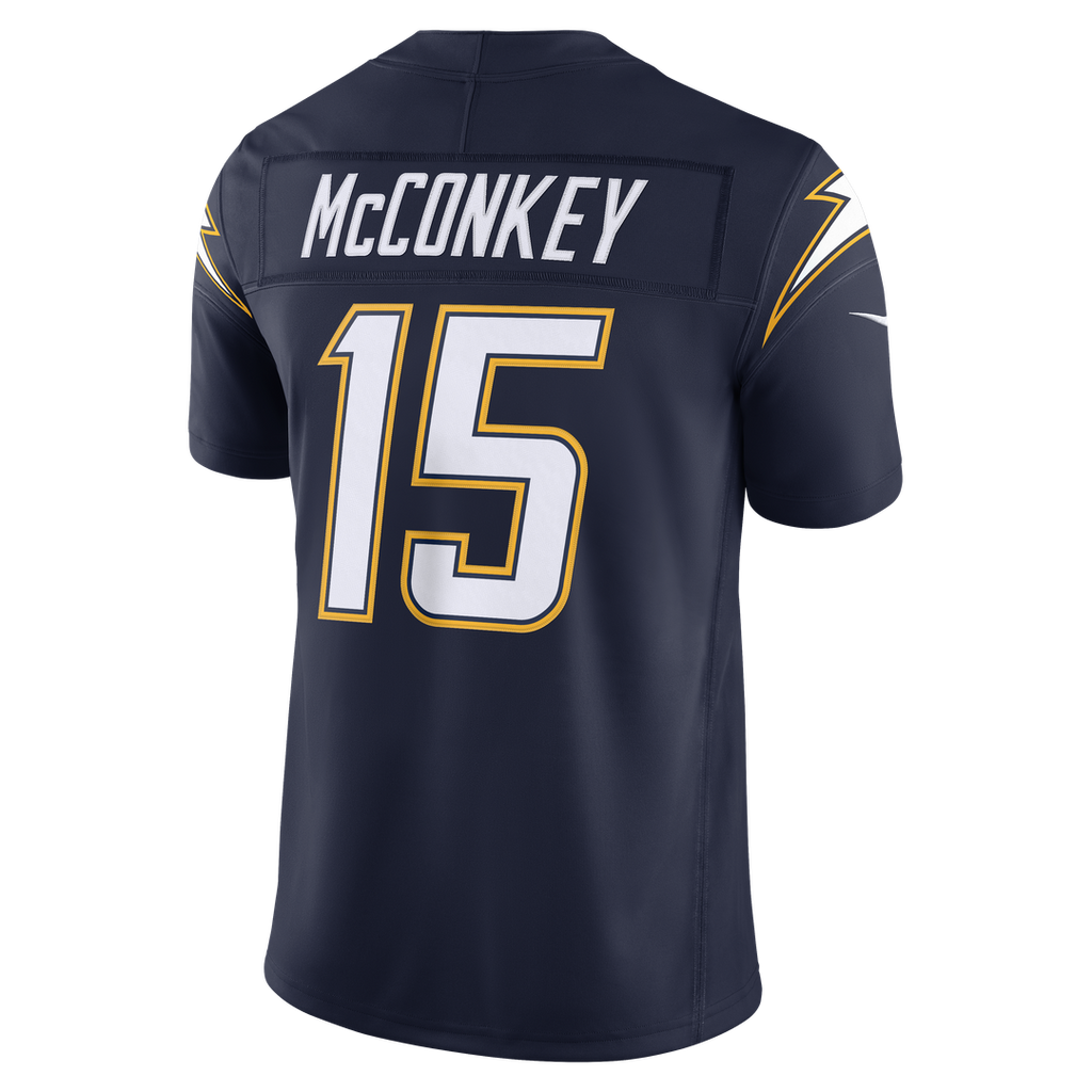 Los Angeles Chargers Ladd McConkey Nike Navy Alternate Super Chargers Vapor F.U.S.E. Stitched Limited Jersey product image