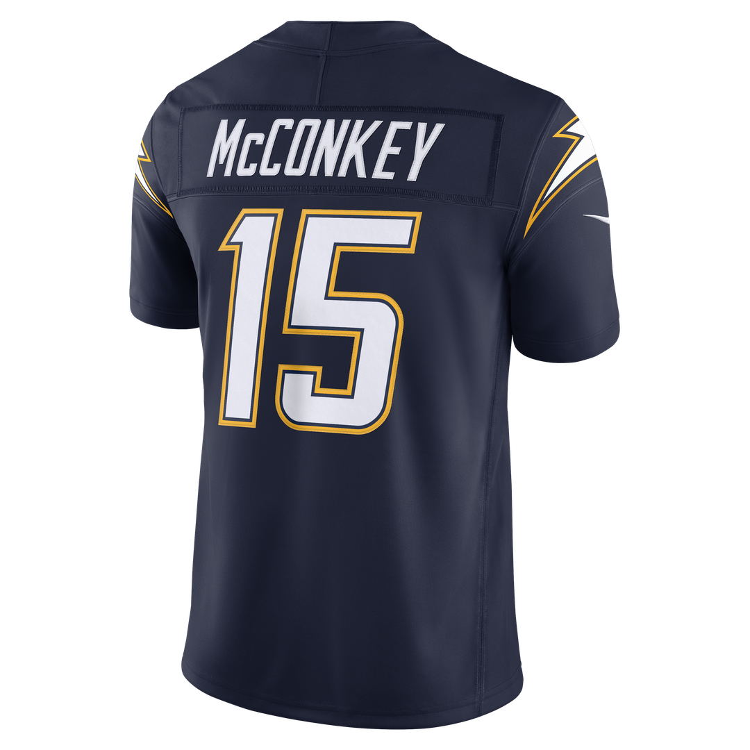 Los Angeles Chargers Ladd McConkey Nike Navy Alternate Super Chargers Vapor F.U.S.E. Stitched Limited Jersey product image