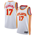 Atlanta Hawks Nike Association Edition Swingman Jersey - White - Onyeka Okongwu - Unisex product image 1, provided for