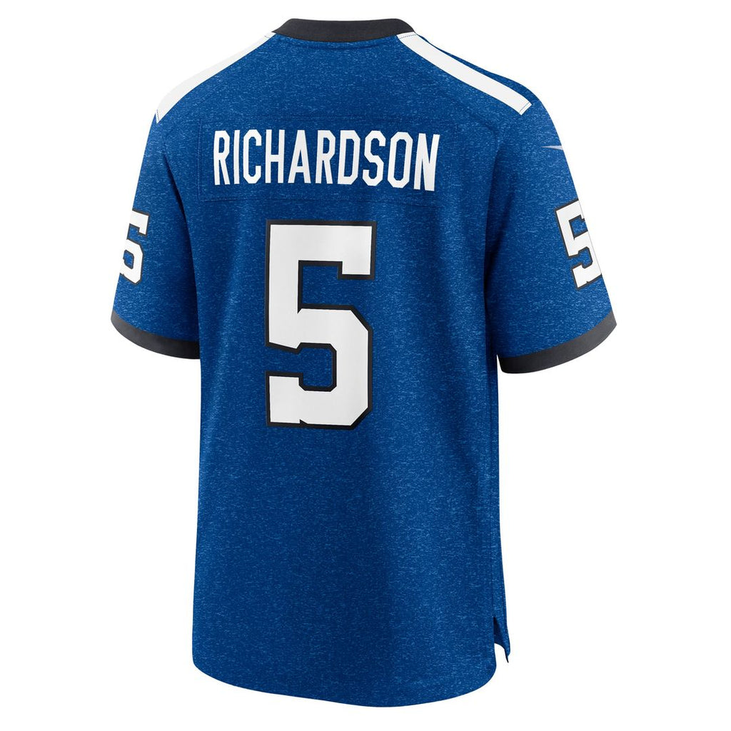 Indianapolis Colts Anthony Richardson Nike Royal Indiana Nights Alternate Game Jersey product image 3, provided for visual
