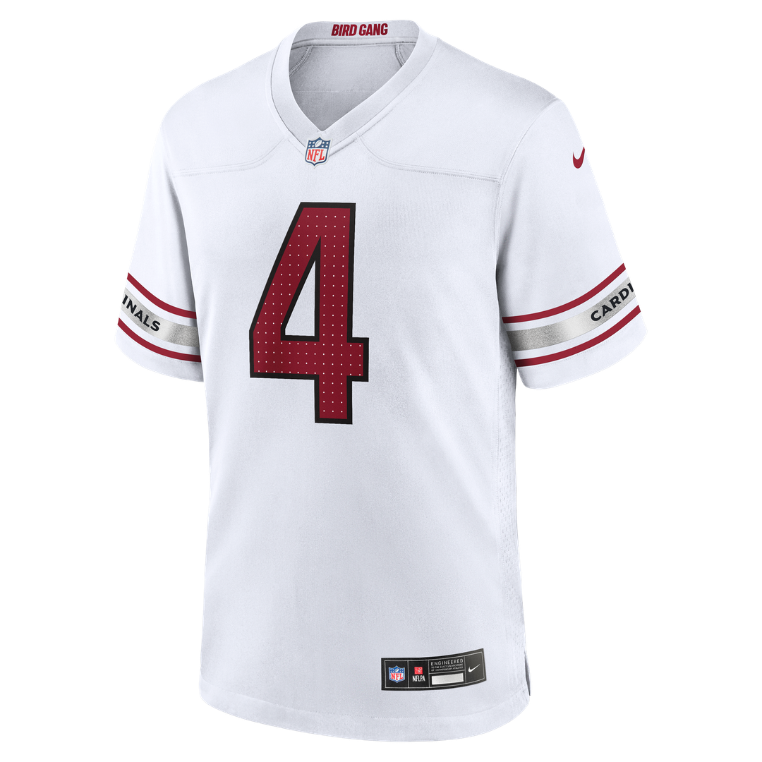 Arizona Cardinals Jeremiyah Love Nike White Game Player Jersey product image 5, provided for visual reference and product