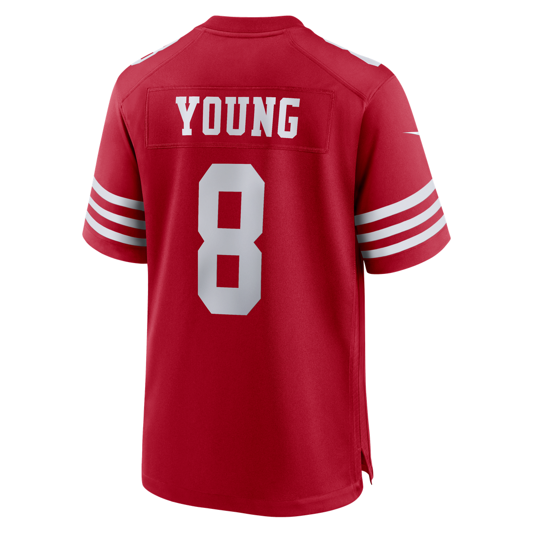 San Francisco 49ers Steve Young Nike Scarlet Retired Player Game Jersey product image 11, provided for visual reference and