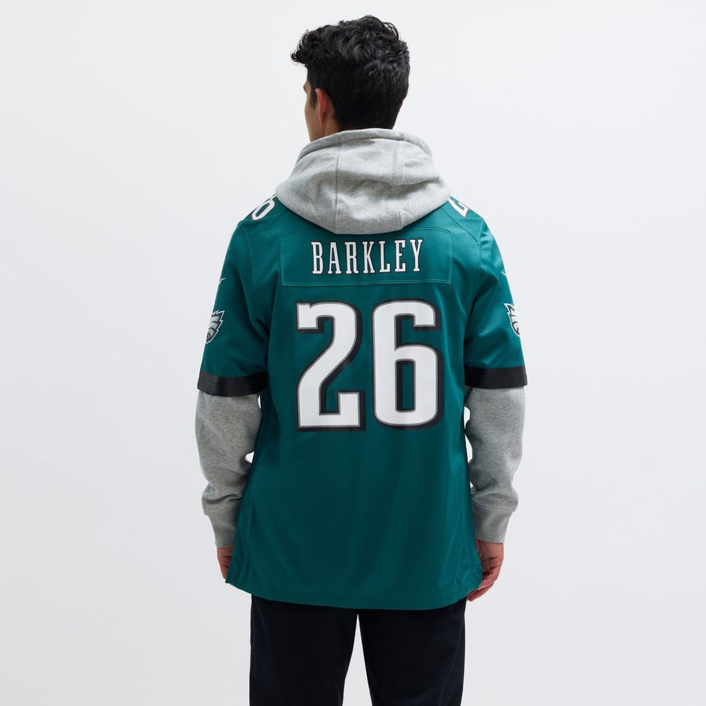 Philadelphia Eagles Saquon Barkley Nike Black Alternate Game Jersey product image 17, provided for visual reference and