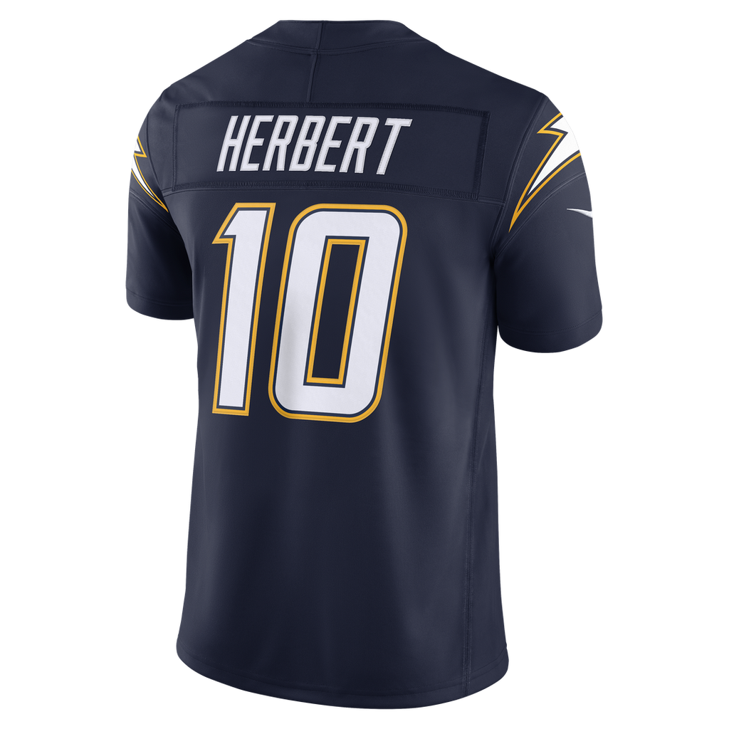 Los Angeles Chargers Justin Herbert Nike Powder Blue Team Vapor F.U.S.E. Stitched Limited Jersey product image 31, provided