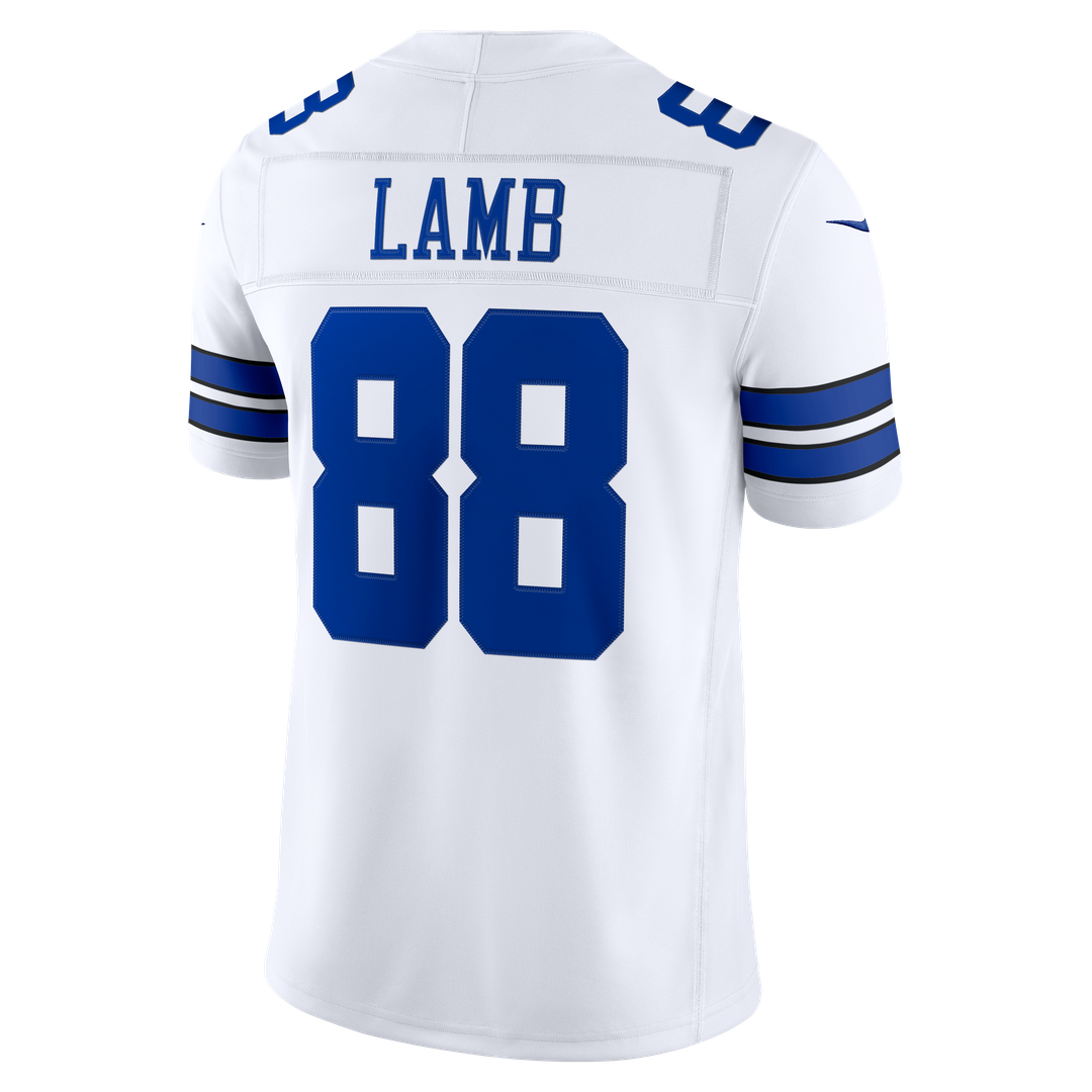 Dallas Cowboys CeeDee Lamb Nike Navy Alternate Vapor F.U.S.E. Stitched Limited Jersey product image 9, provided for visual