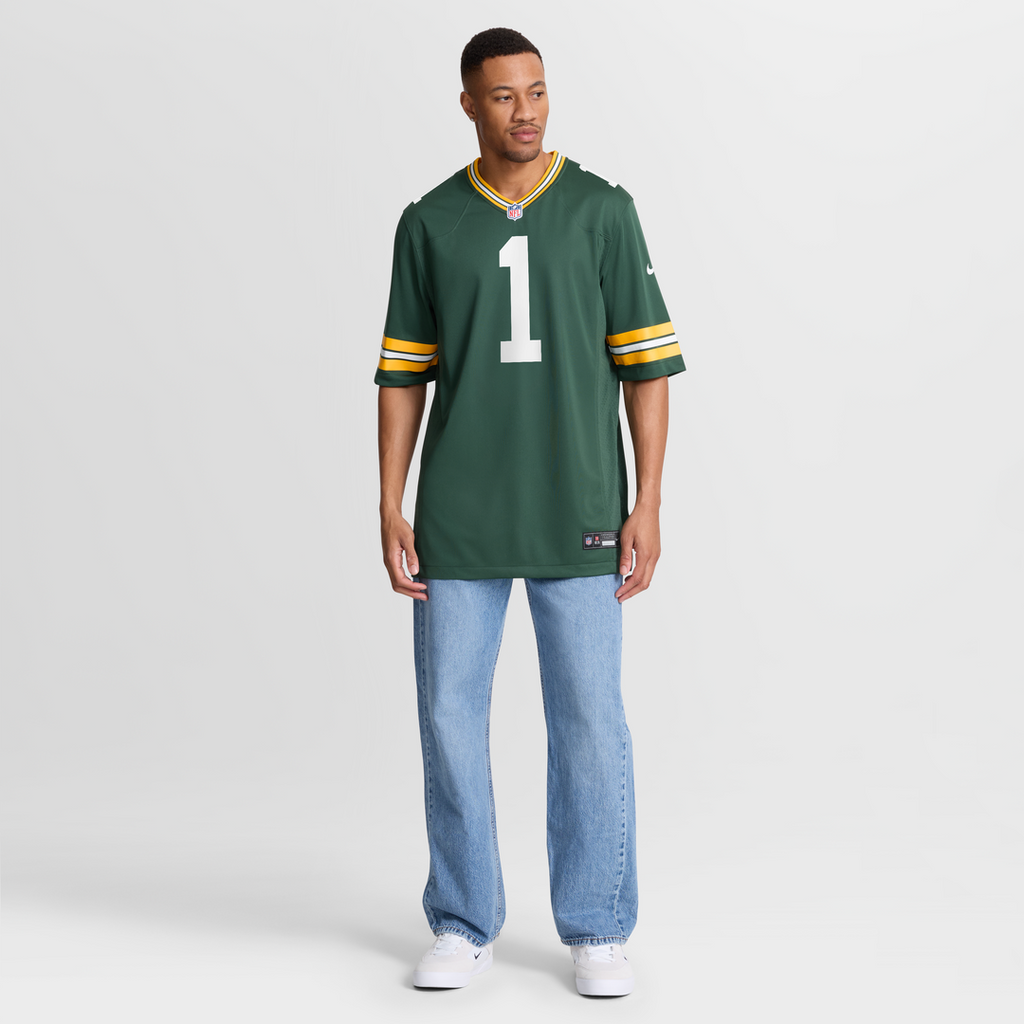 Green Bay Packers Micah Parsons Nike Green Game Player Jersey product image 9, provided for visual reference and product
