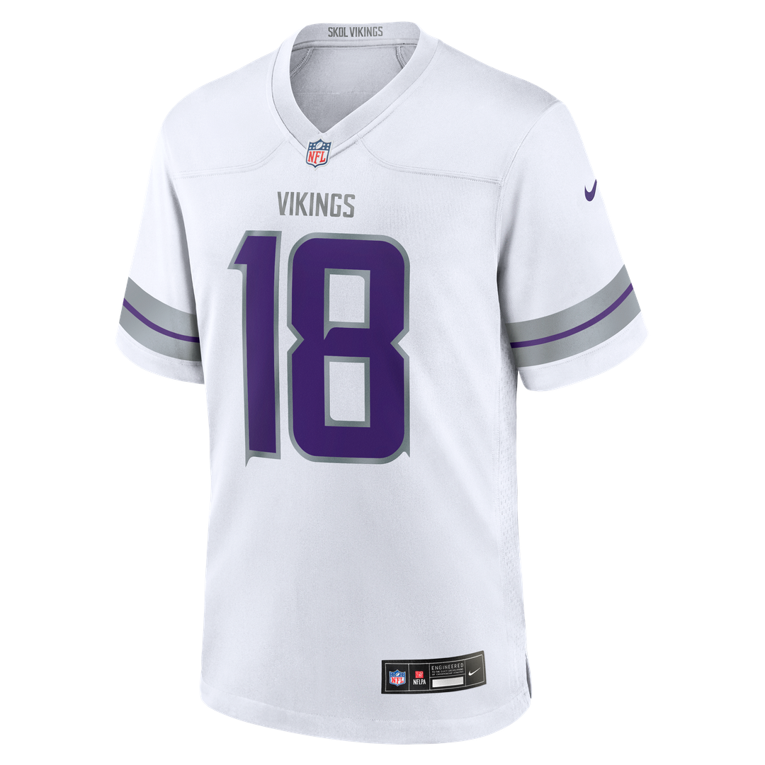 Minnesota Vikings Justin Jefferson Nike Purple Classic Player Game Jersey product image 38, provided for visual reference