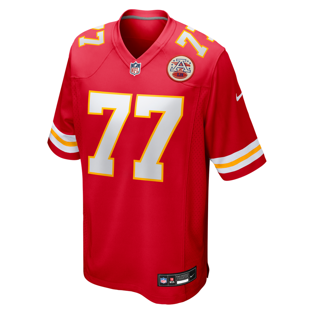 Kansas City Chiefs Jaylon Moore Nike Red Team Game Jersey product image 2, provided for visual reference and product detail