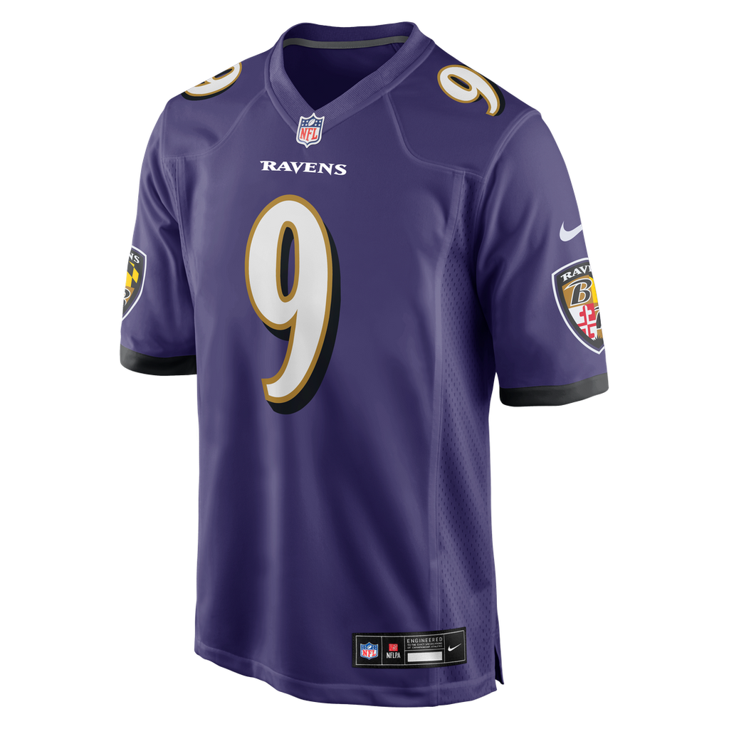 Baltimore Ravens Steve McNair Nike Purple Game Retired Player Jersey product image 2, provided for visual reference and