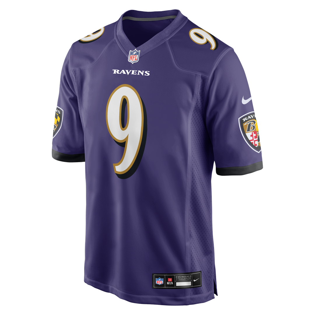 Baltimore Ravens Steve McNair Nike Purple Game Retired Player Jersey product image 2, provided for visual reference and