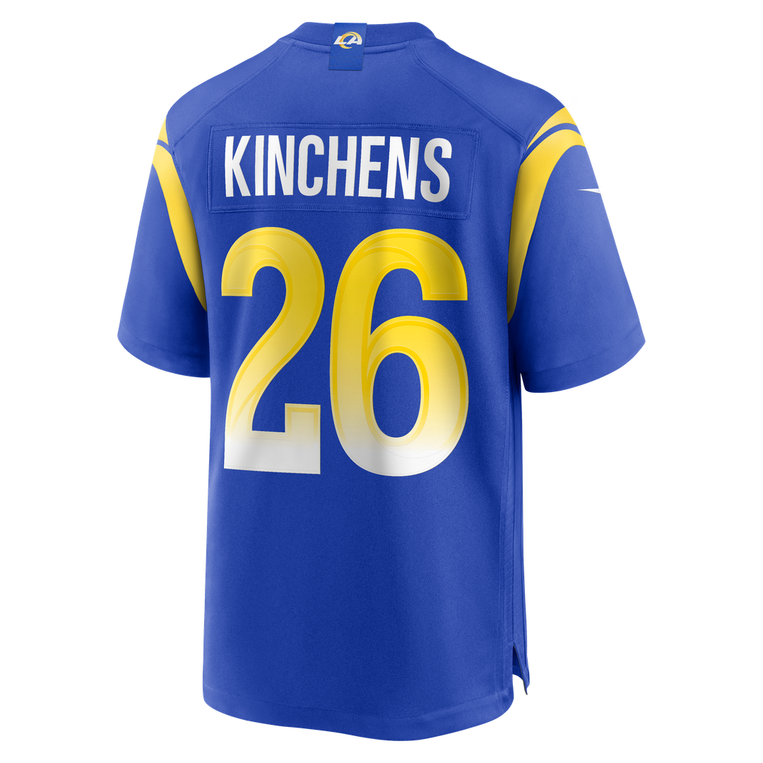 Los Angeles Rams Kamren Kinchens Nike Royal Team Game Jersey product image 3, provided for visual reference and product