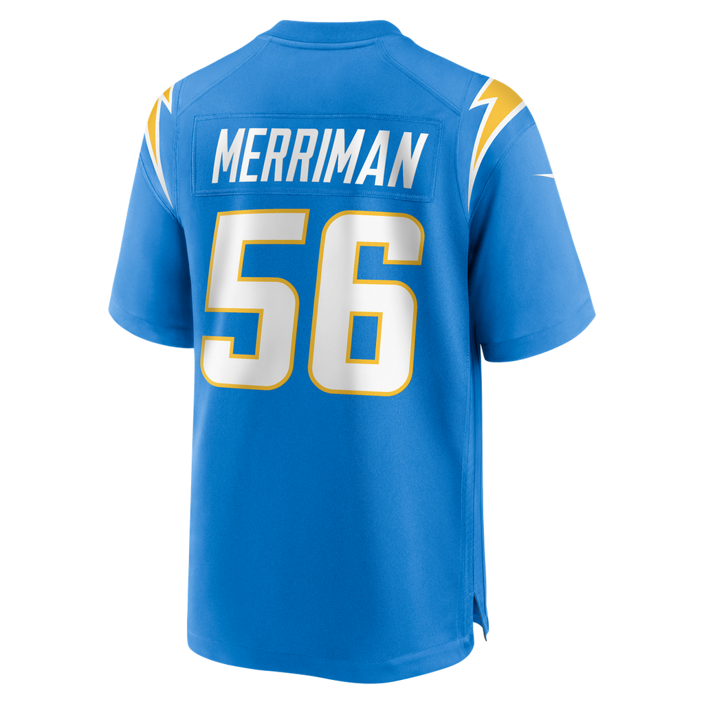 Los Angeles Chargers Shawne Merriman Nike Powder Blue Game Retired Player Jersey product image 3, provided for visual