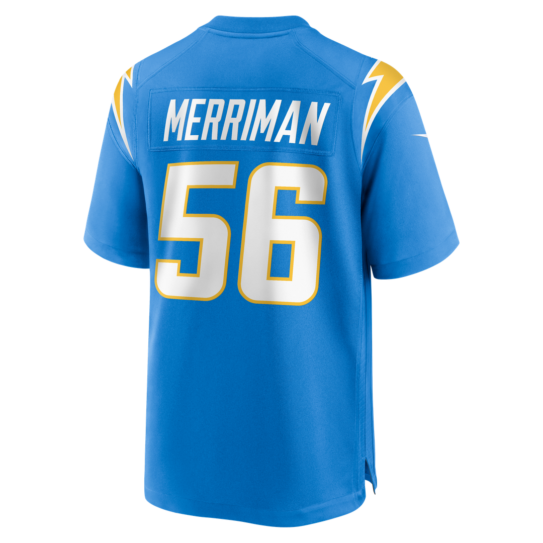 Los Angeles Chargers Shawne Merriman Nike Powder Blue Game Retired Player Jersey product image 3, provided for visual