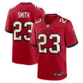Tampa Bay Buccaneers Tykee Smith Nike Red Game Jersey product image 1, provided for visual reference and product detail