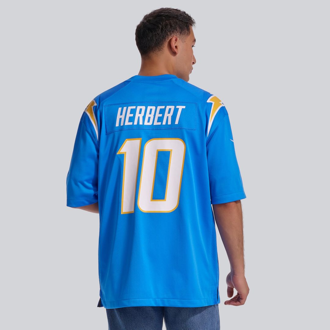 Los Angeles Chargers Justin Herbert Nike Navy Alternate Super Chargers Game Player Jersey product image 32, provided for