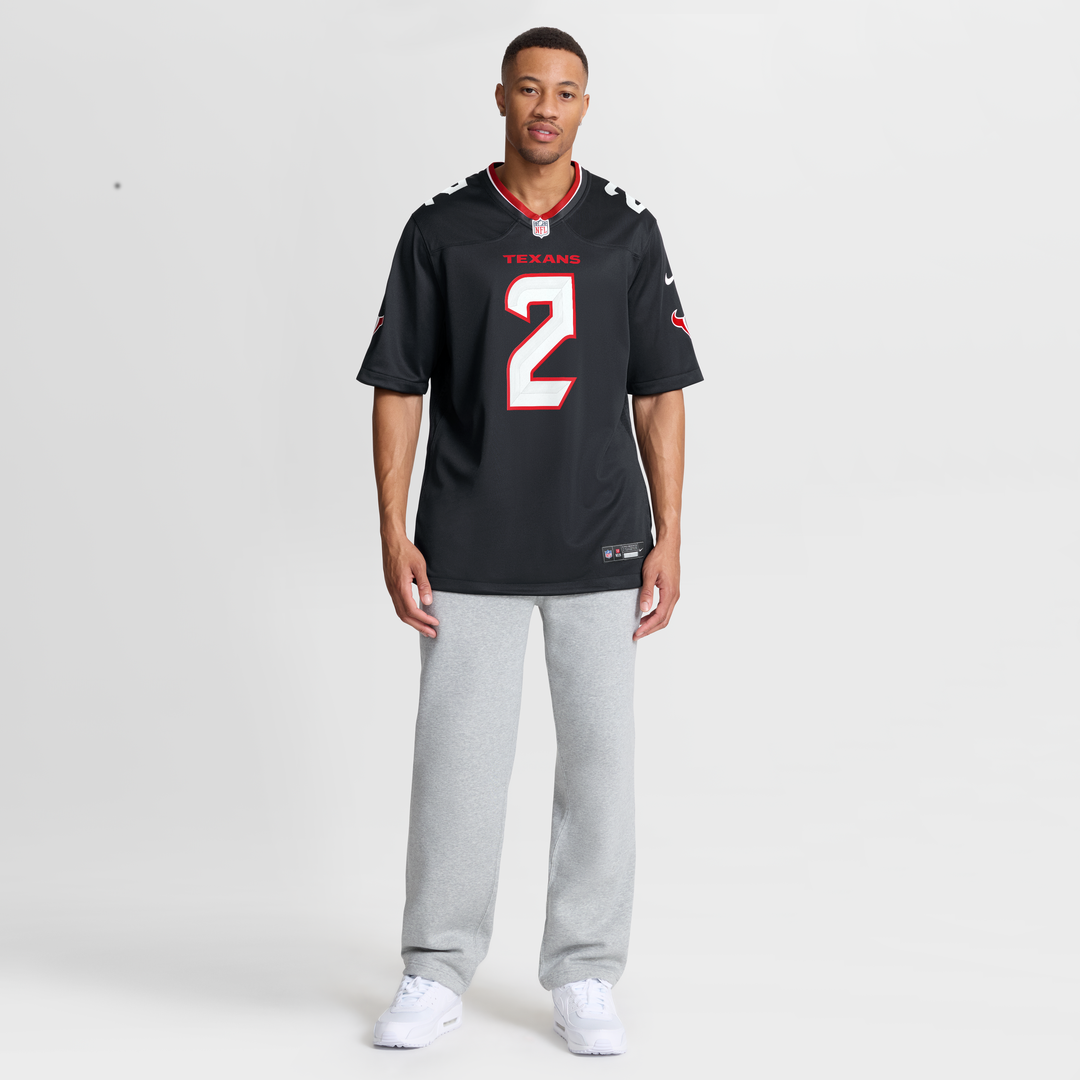 Houston Texans Calen Bullock Nike Navy Team Game Jersey product image 7, provided for visual reference and product detail