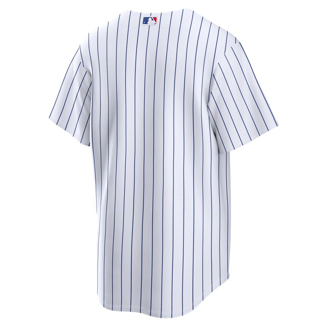 Chicago Cubs Nike White Home Replica Jersey product image 3, provided for visual reference and product detail review