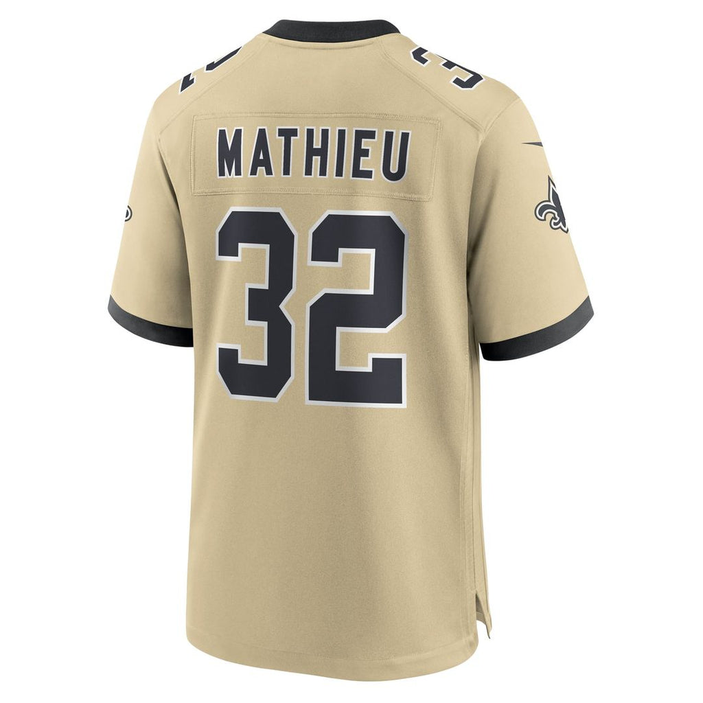 New Orleans Saints Tyrann Mathieu Nike White Game Jersey product image 17, provided for visual reference and product detail