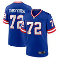 New York Giants Osi Umenyiora Nike Royal Retired Player Alternate Game Jersey product image 1, provided for visual reference