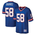 New York Giants Carl Banks Mitchell & Ness Royal Legacy Replica Jersey product image 1, provided for visual reference and