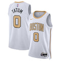 Boston Celtics Nike 2025/26 City Edition Swingman Jersey - White - Jayson Tatum - Unisex product image 1, provided for