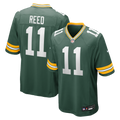 Green Bay Packers Jayden Reed Nike Green Game Jersey product image 1, provided for visual reference and product detail review