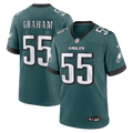 Philadelphia Eagles Brandon Graham Nike Midnight Green Team Game Jersey product image 1, provided for visual reference and