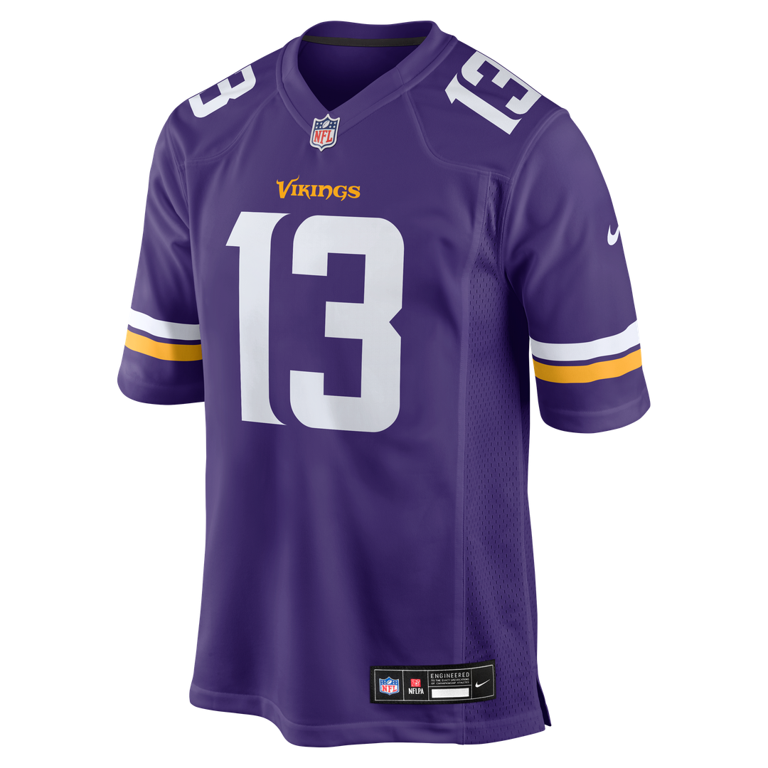 Minnesota Vikings Tai Felton Nike Purple Team Game Jersey product image 2, provided for visual reference and product detail