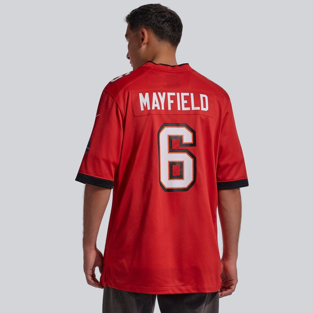 Tampa Bay Buccaneers Baker Mayfield Nike Orange Throwback Game Jersey product image 15, provided for visual reference and