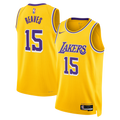 Los Angeles Lakers Nike Icon Edition Swingman Jersey - Gold - Austin Reaves - Unisex product image 1, provided for visual
