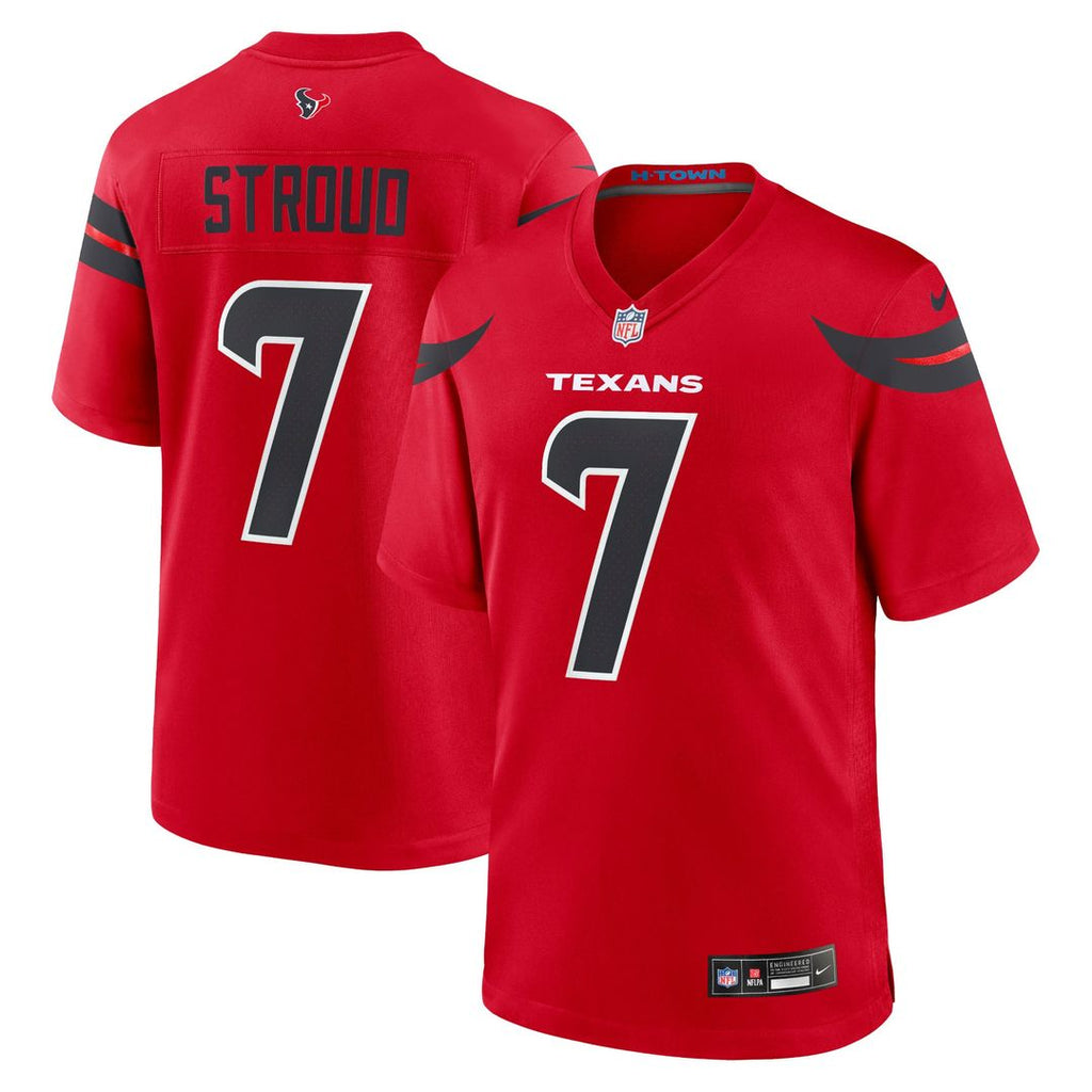 Houston Texans C.J. Stroud Nike Navy Game Jersey product image 20, provided for visual reference and product detail review