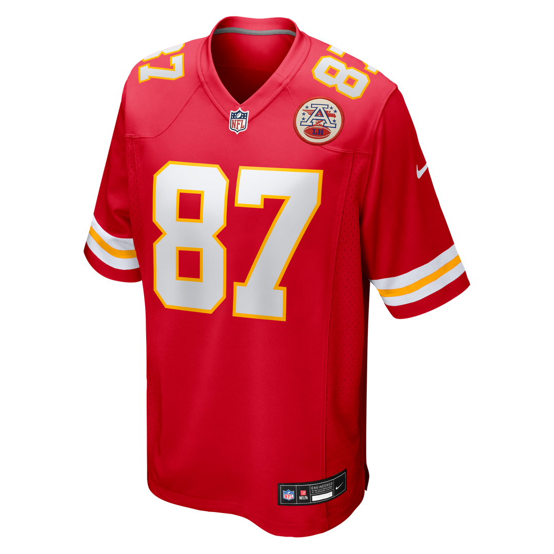 Kansas City Chiefs Travis Kelce Nike White Player Game Jersey product image 8, provided for visual reference and product