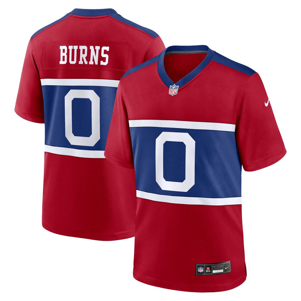 New York Giants Brian Burns Nike Century Red Alternate Game Jersey product image 7, provided for visual reference and