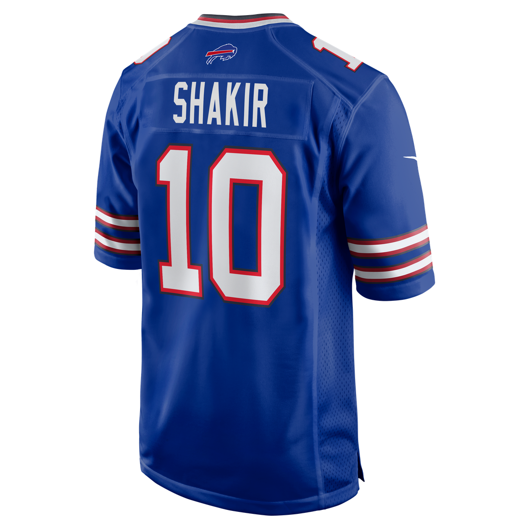 Buffalo Bills Khalil Shakir Nike Royal Game Jersey product image 3, provided for visual reference and product detail review