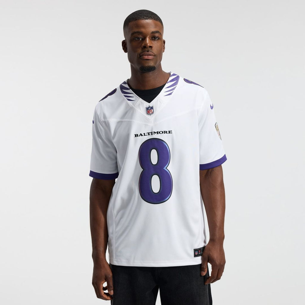 Baltimore Ravens Lamar Jackson Nike Black Alternate Alternate Vapor F.U.S.E. Stitched Limited Jersey product image 18,