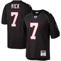 Atlanta Falcons Michael Vick Mitchell & Ness Black Legacy Replica Jersey product image 1, provided for visual reference and